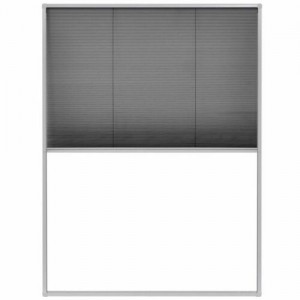 Plisse Insect Screen for Windows Aluminum 23.6″x31.5″