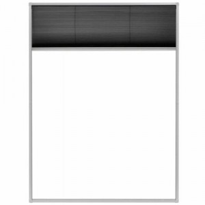 Plisse Insect Screen for Windows Aluminum 23.6″x31.5″